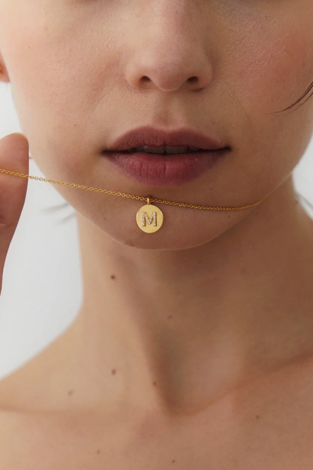 GOLDEN LETTER NECKLACE