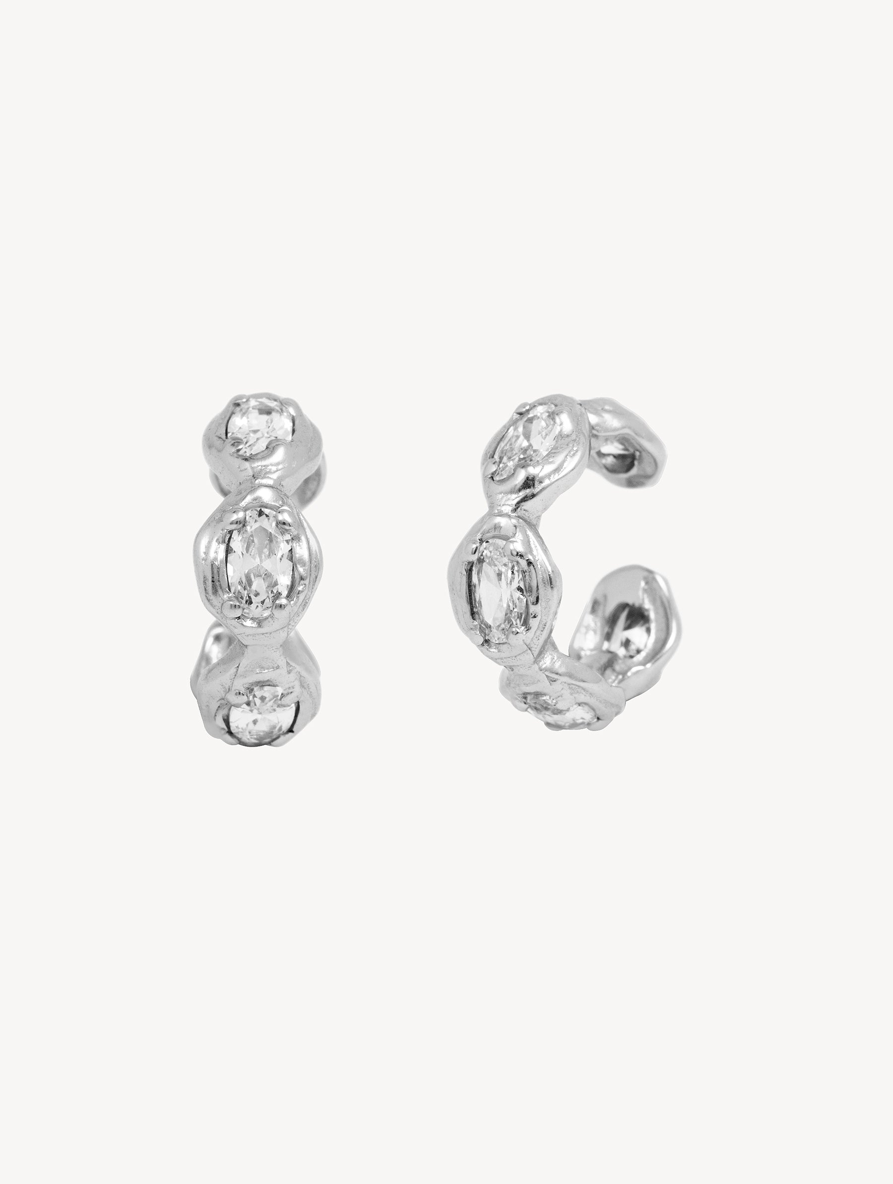 LAMIA EAR CUFF PLATA