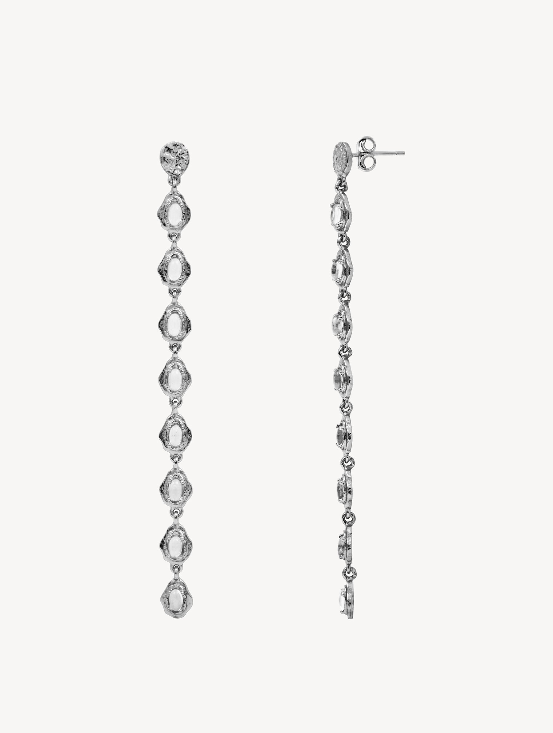 LAMIA PENDIENTES PLATA