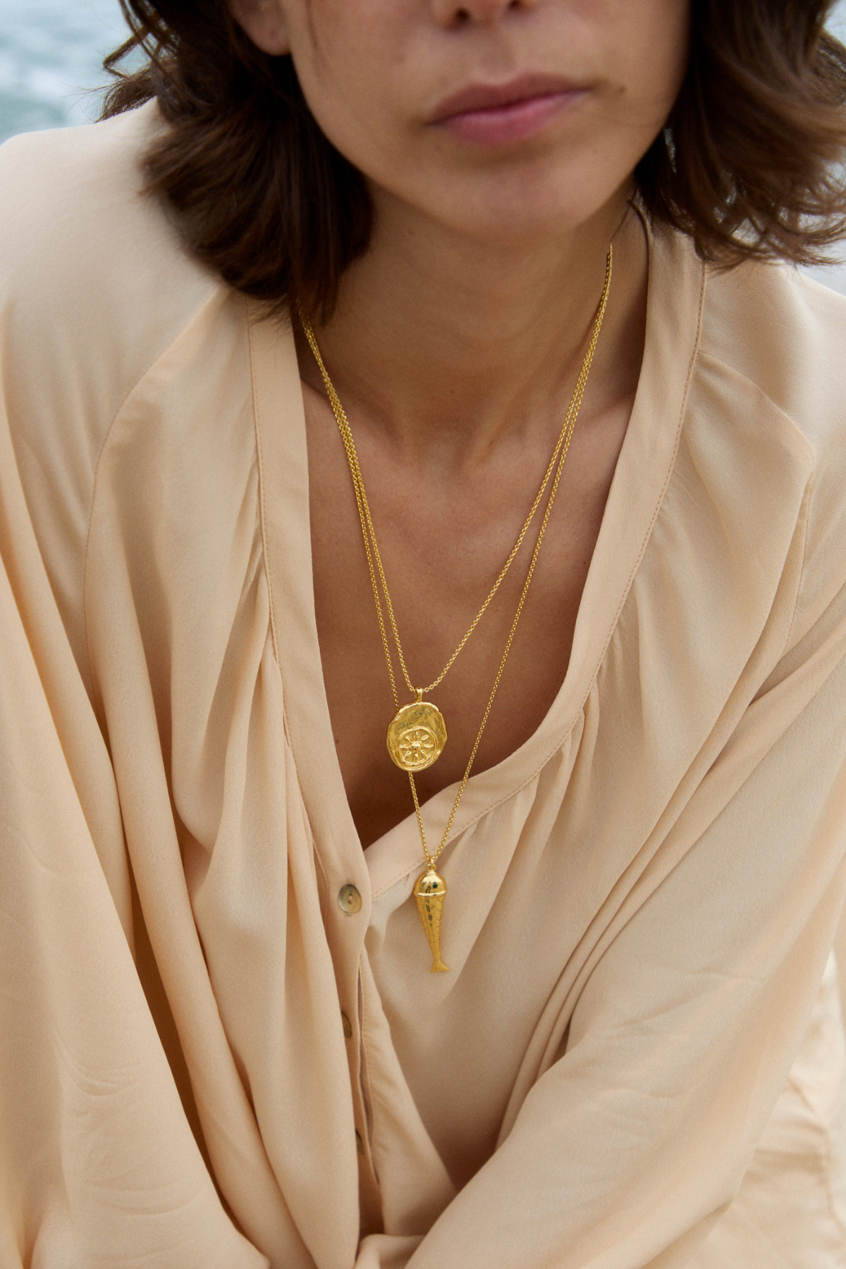 SOLE COLLAR ORO