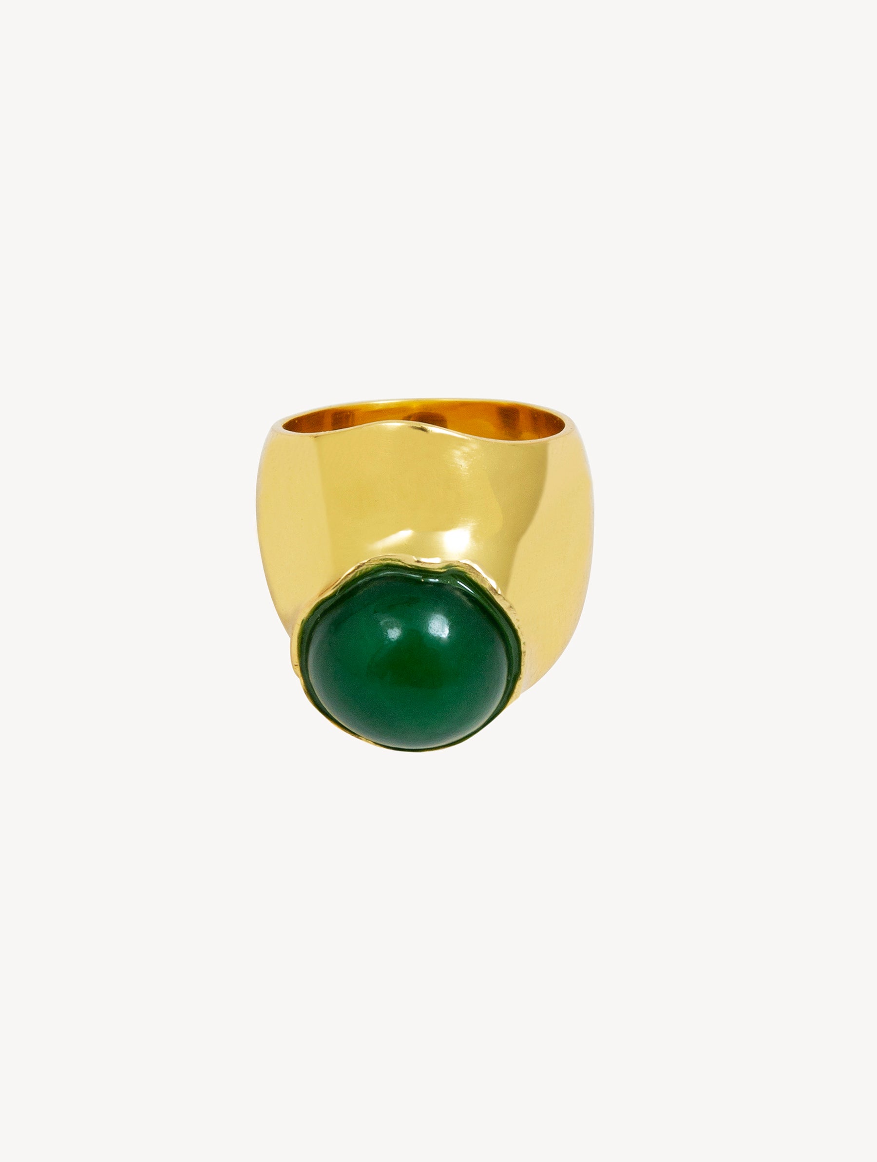 BALI ANILLO ORO VERDE