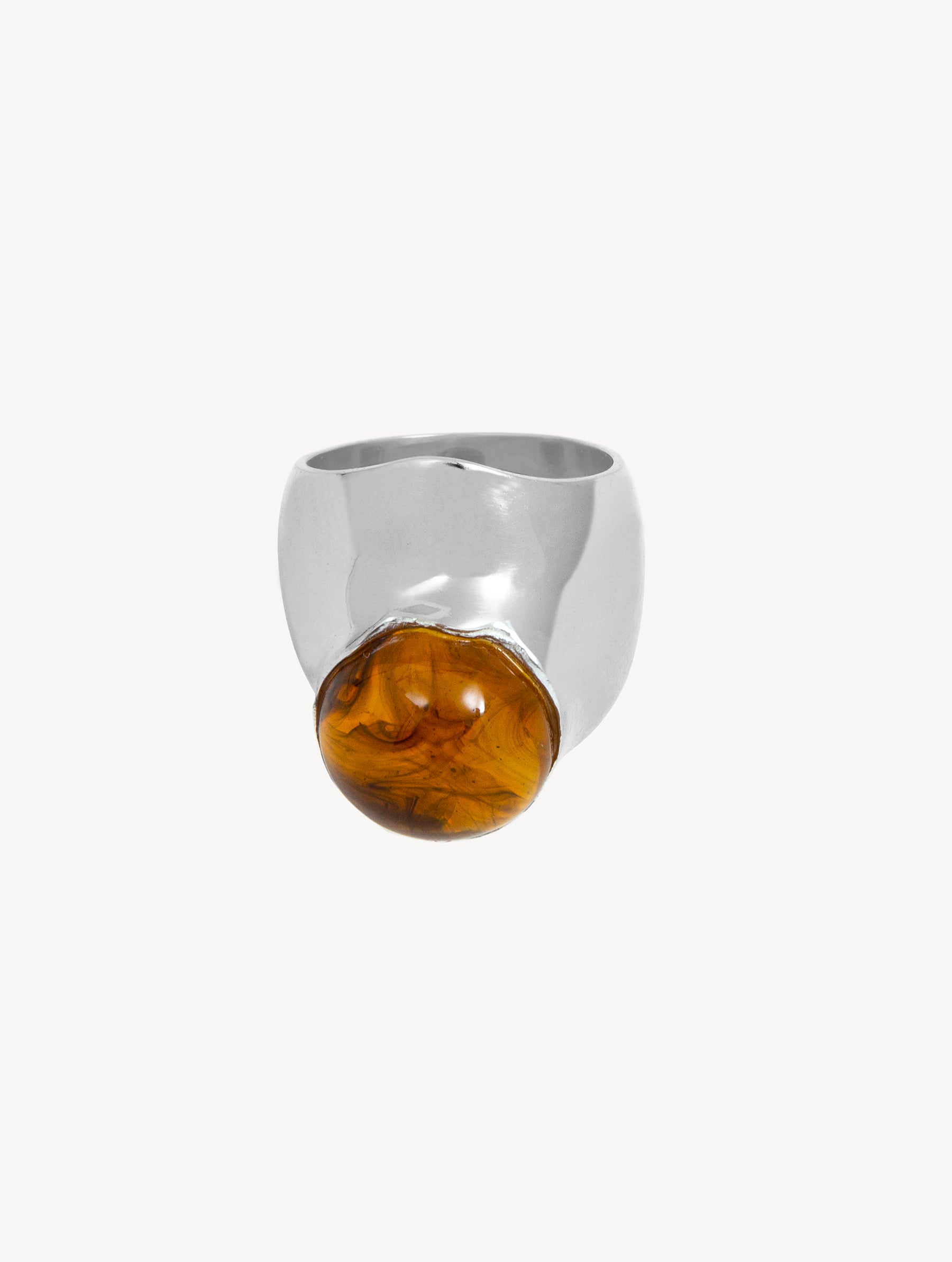 BALI ANILLO PLATA AMBAR