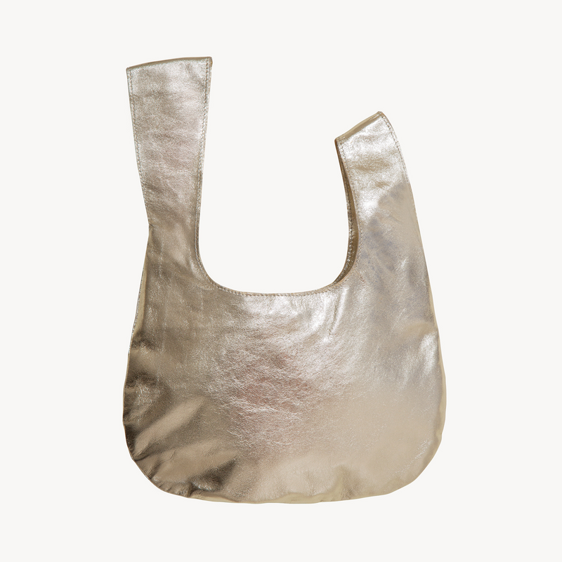 METALLIC GOLD TOKYO BAG