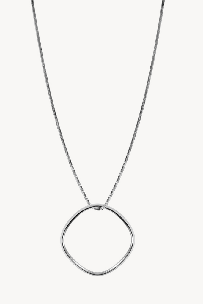 NAVONA SILVER NECKLACE