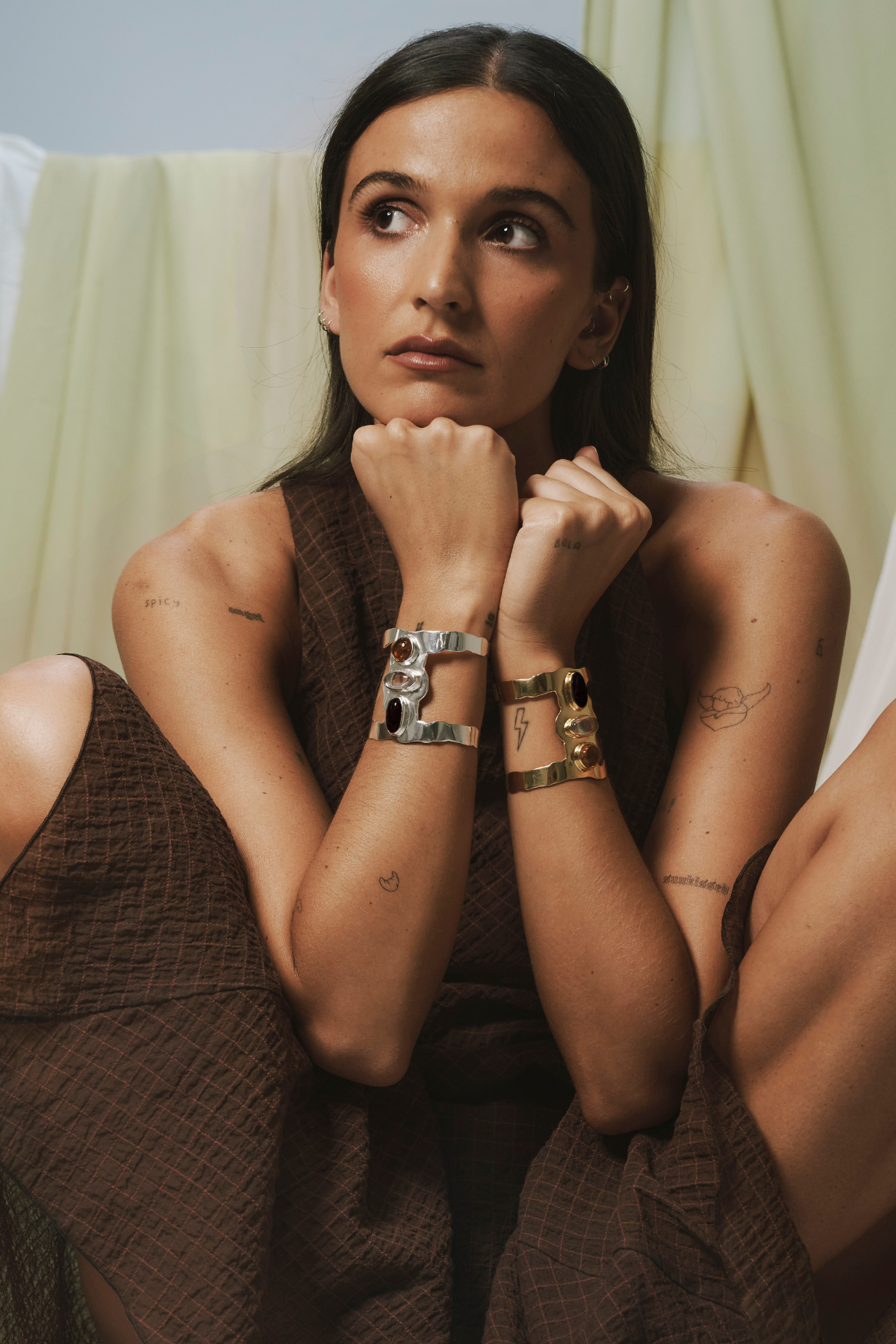 GUAYABA PULSERA PLATA