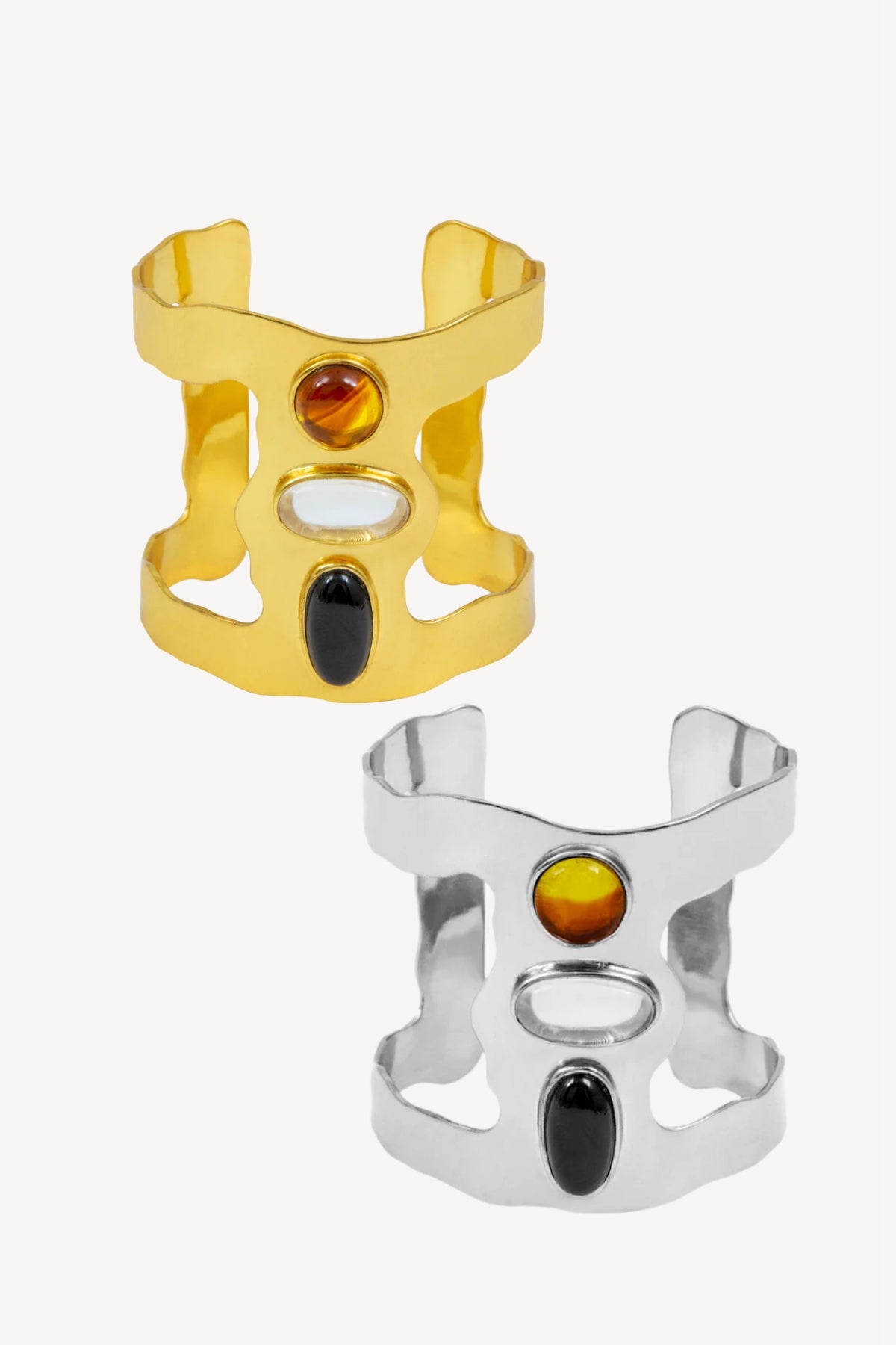 GUAYABAS SET ORO Y PLATA