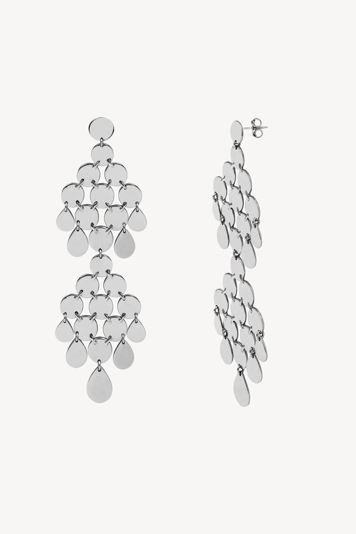 HONEY PENDIENTES PLATA