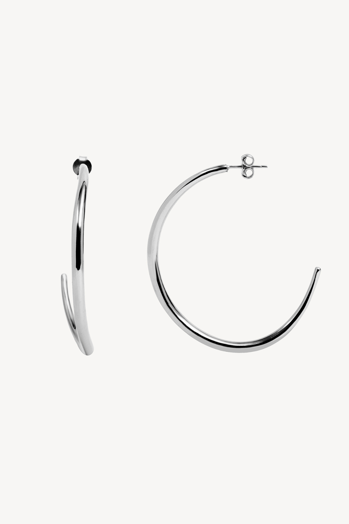 OLIVA SILVER EARRING