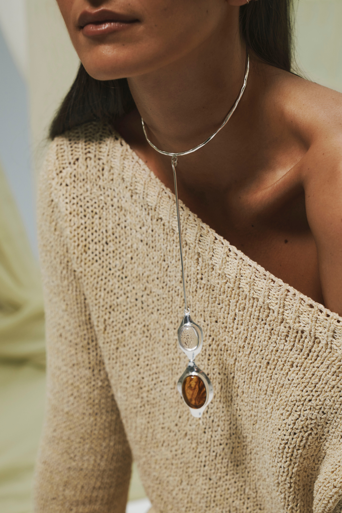 POMELO COLLAR PLATA