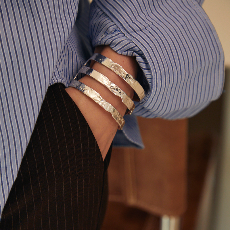 AURA SILVER BRACELET