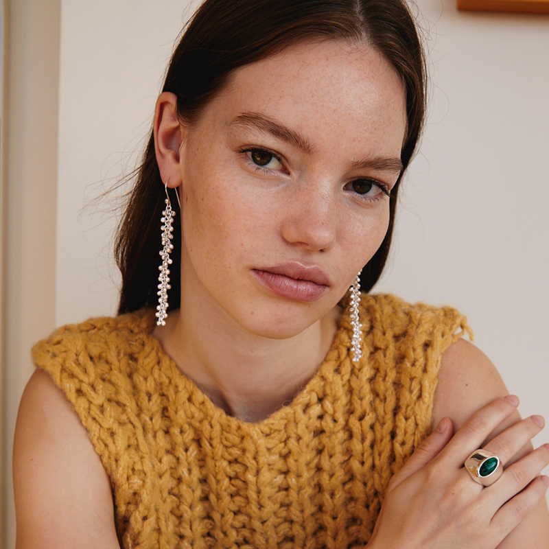 STELLA SILVER EARRING