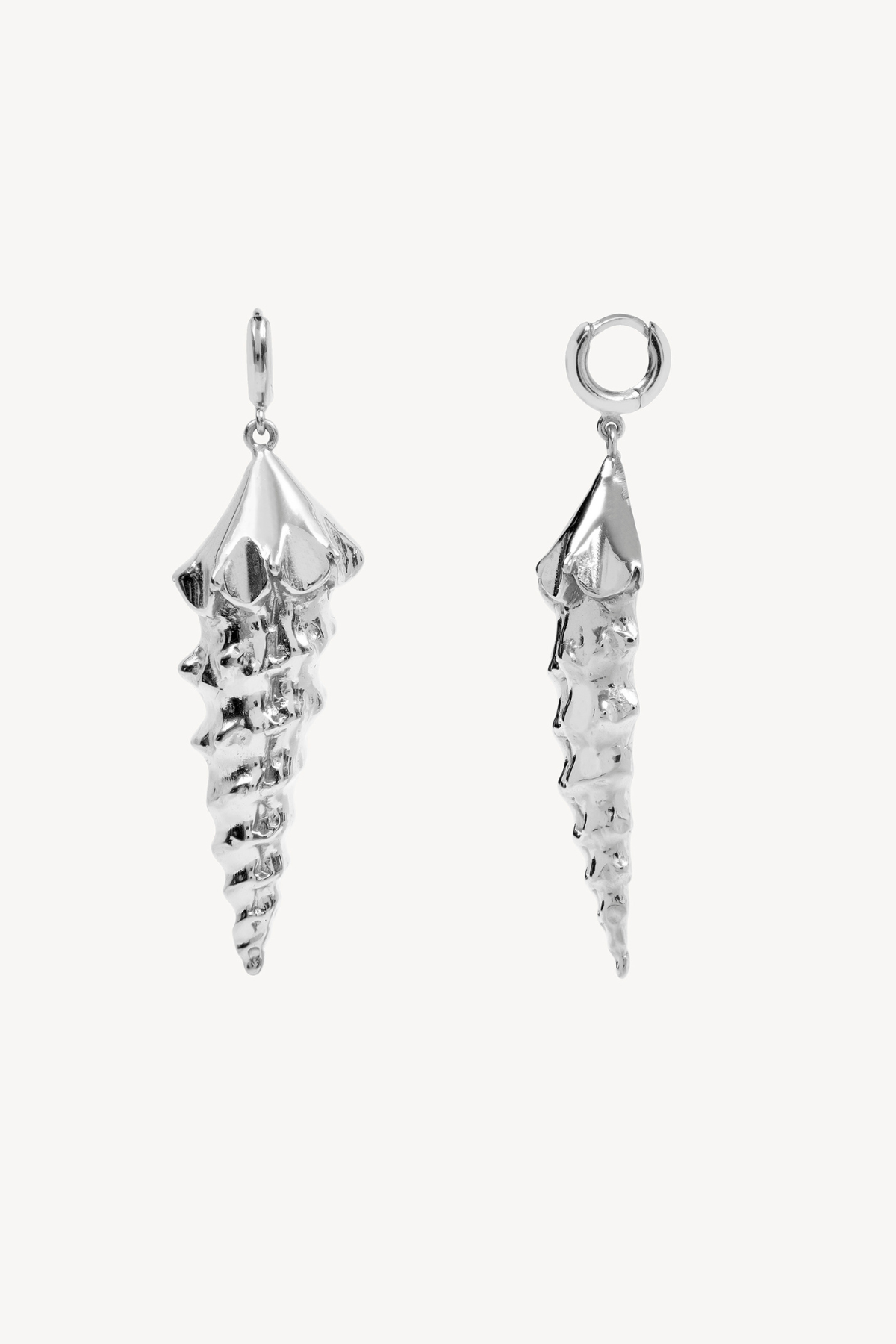 SILVER TOURKET EARRINGS