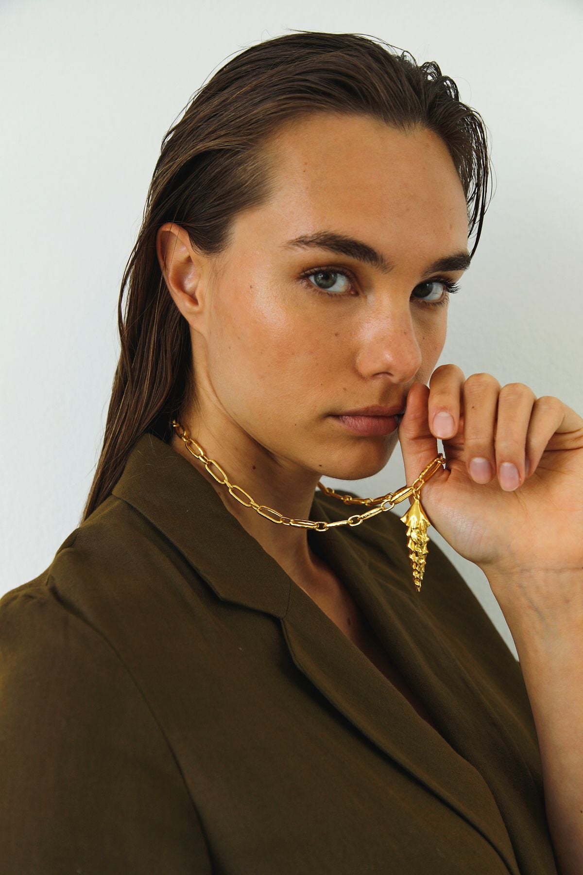 TURQUETA GOLDEN NECKLACE 