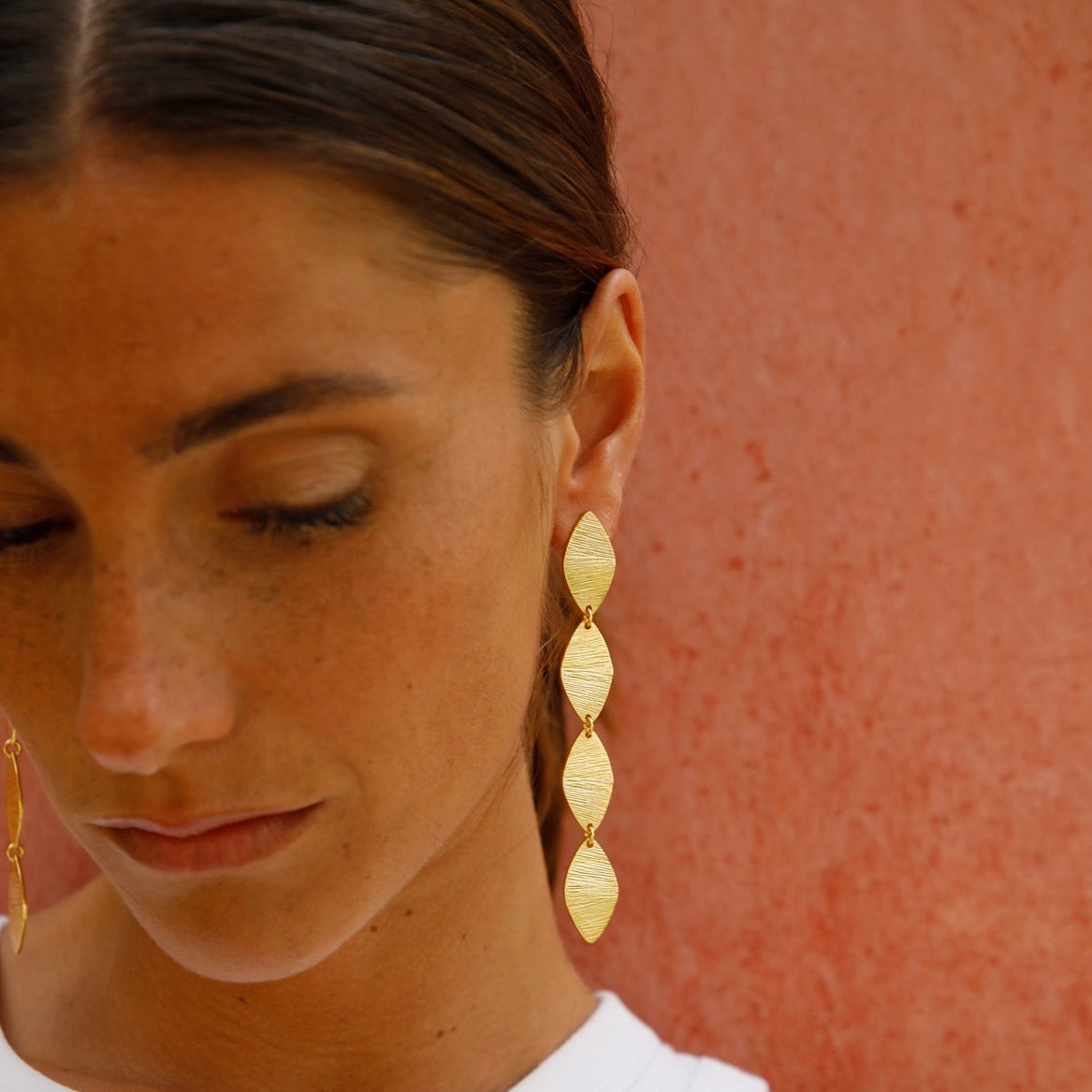 PAUSE GOLD EARRINGS