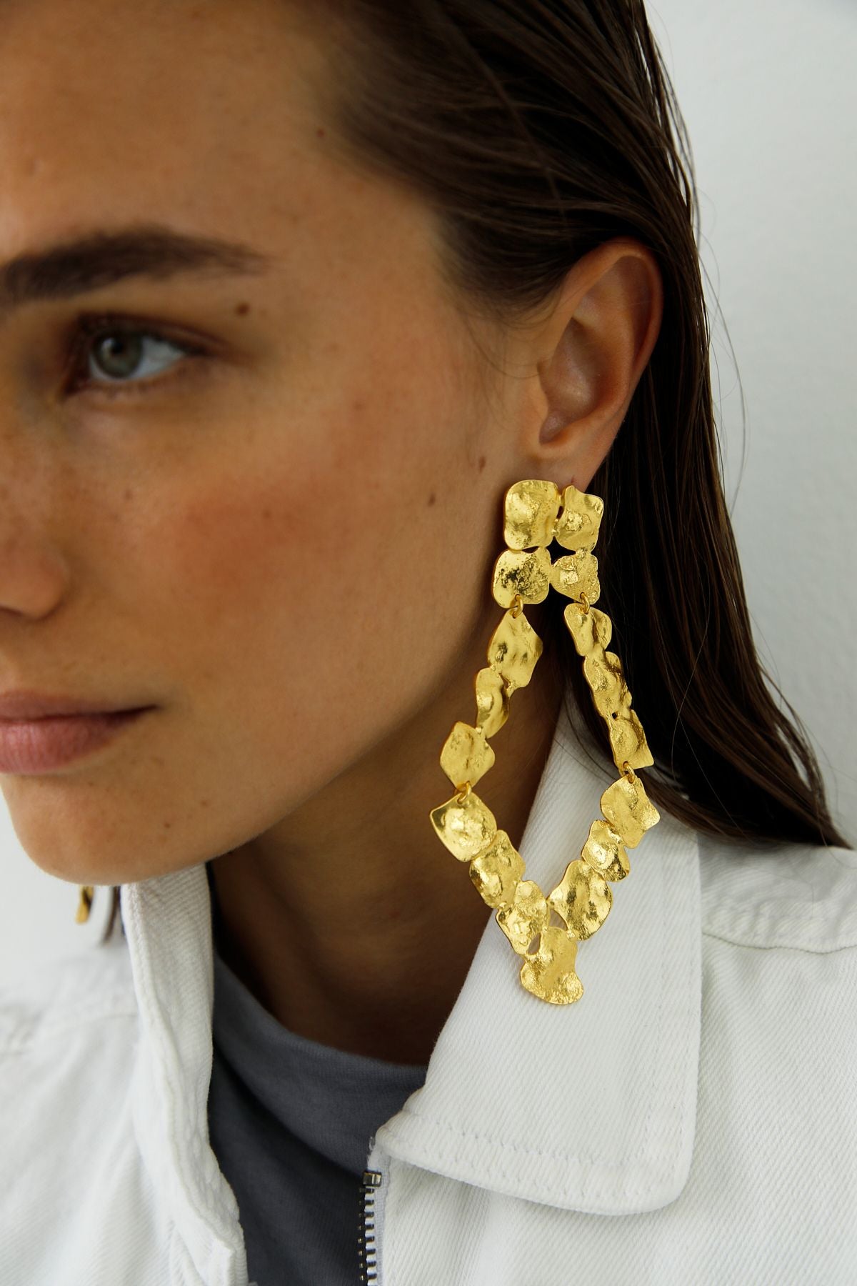 DUNA GOLD EARRINGS
