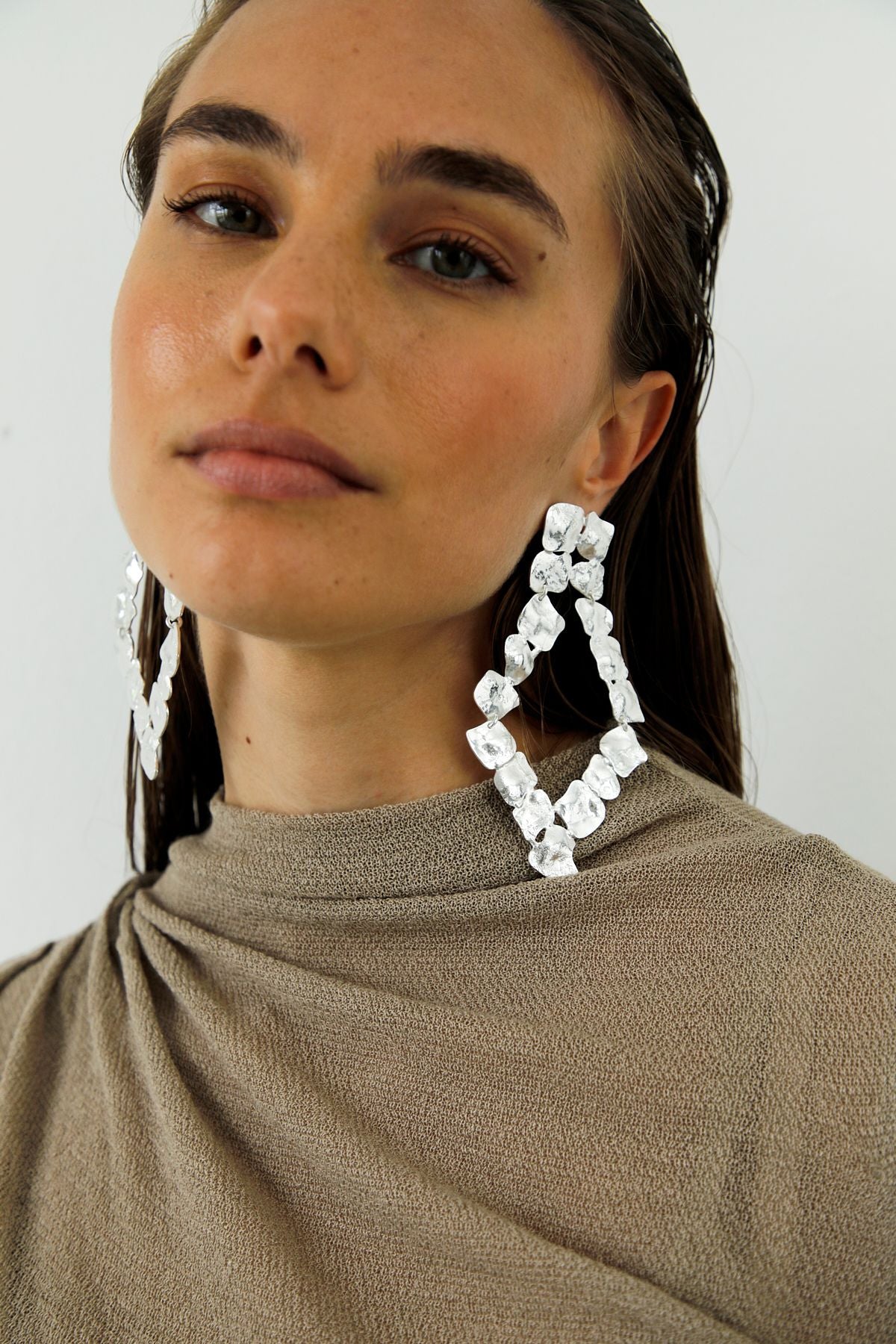 DUNA SILVER EARRINGS