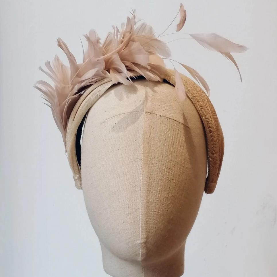 Dove Feather Headband