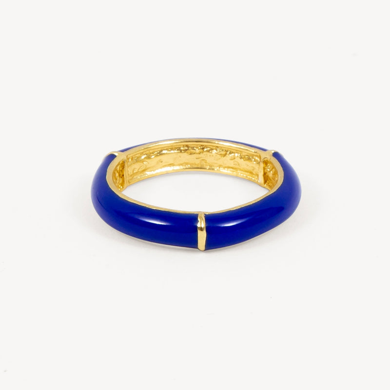 HOOP RING - BLUE