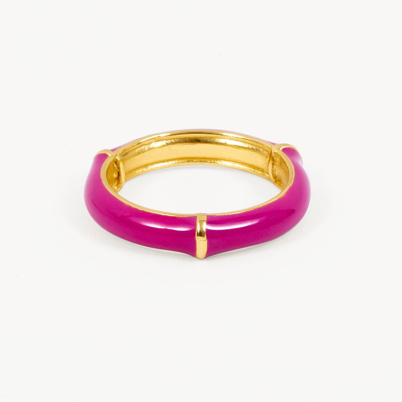 HOOP RING - PINK