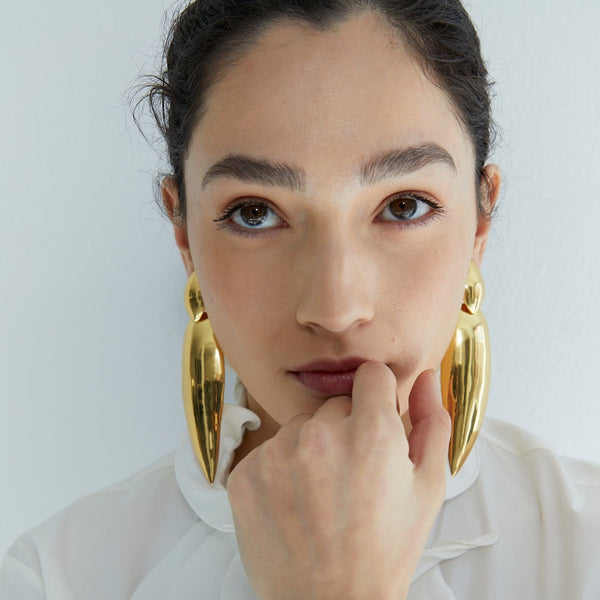 ARES GOLD EARRINGS